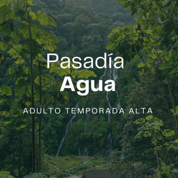 Pasadía Agua Adulto - Temporada Alta