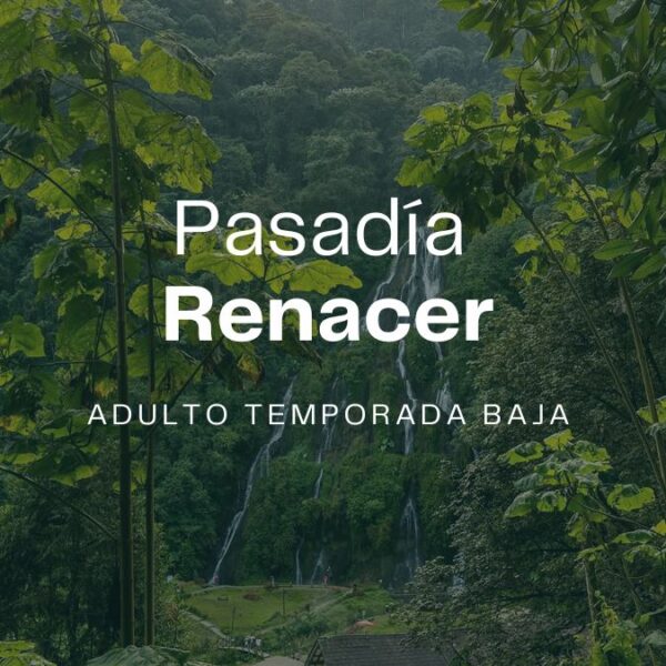 Pasadía Renacer Adulto